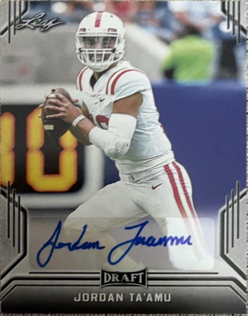 Jordan Ta'amu #BA-JT3