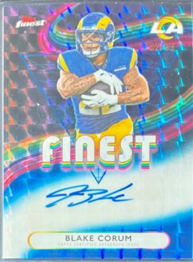 Blake Corum [Blue Refractor] #FA-BC