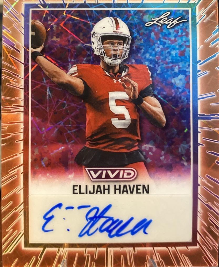 Elijah Haven [Prismatic Orange] #BA-EH1