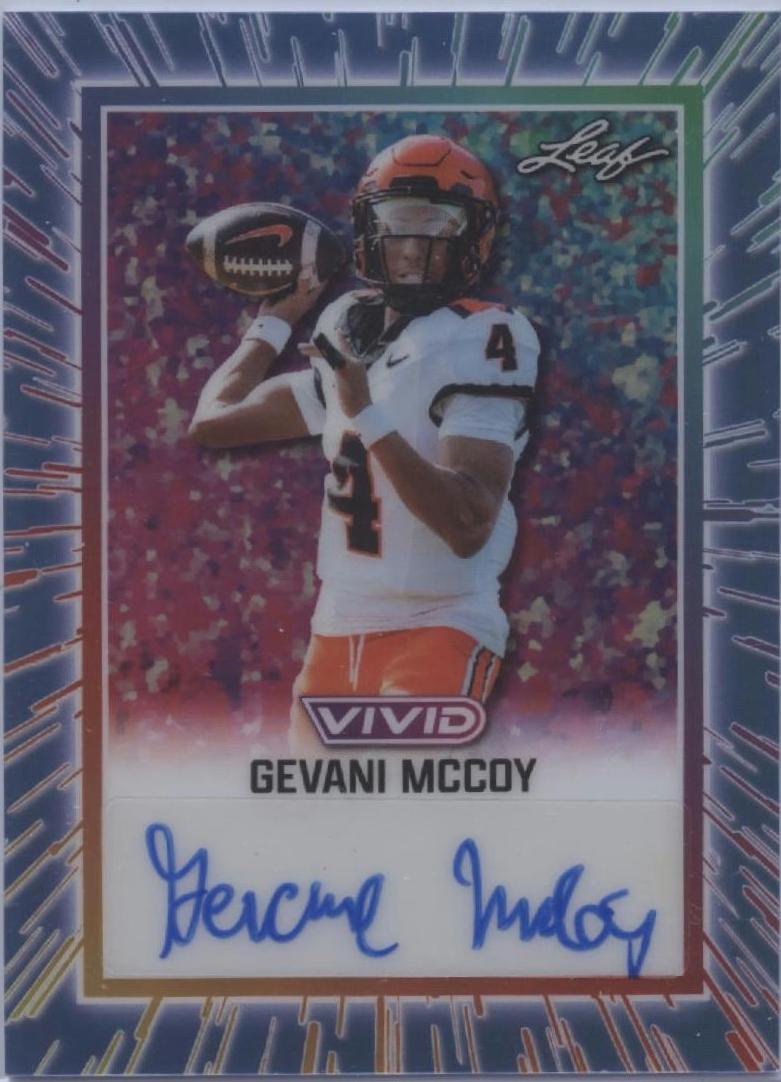 Gevani McCoy [Prismatic Blue] #BA-GMC