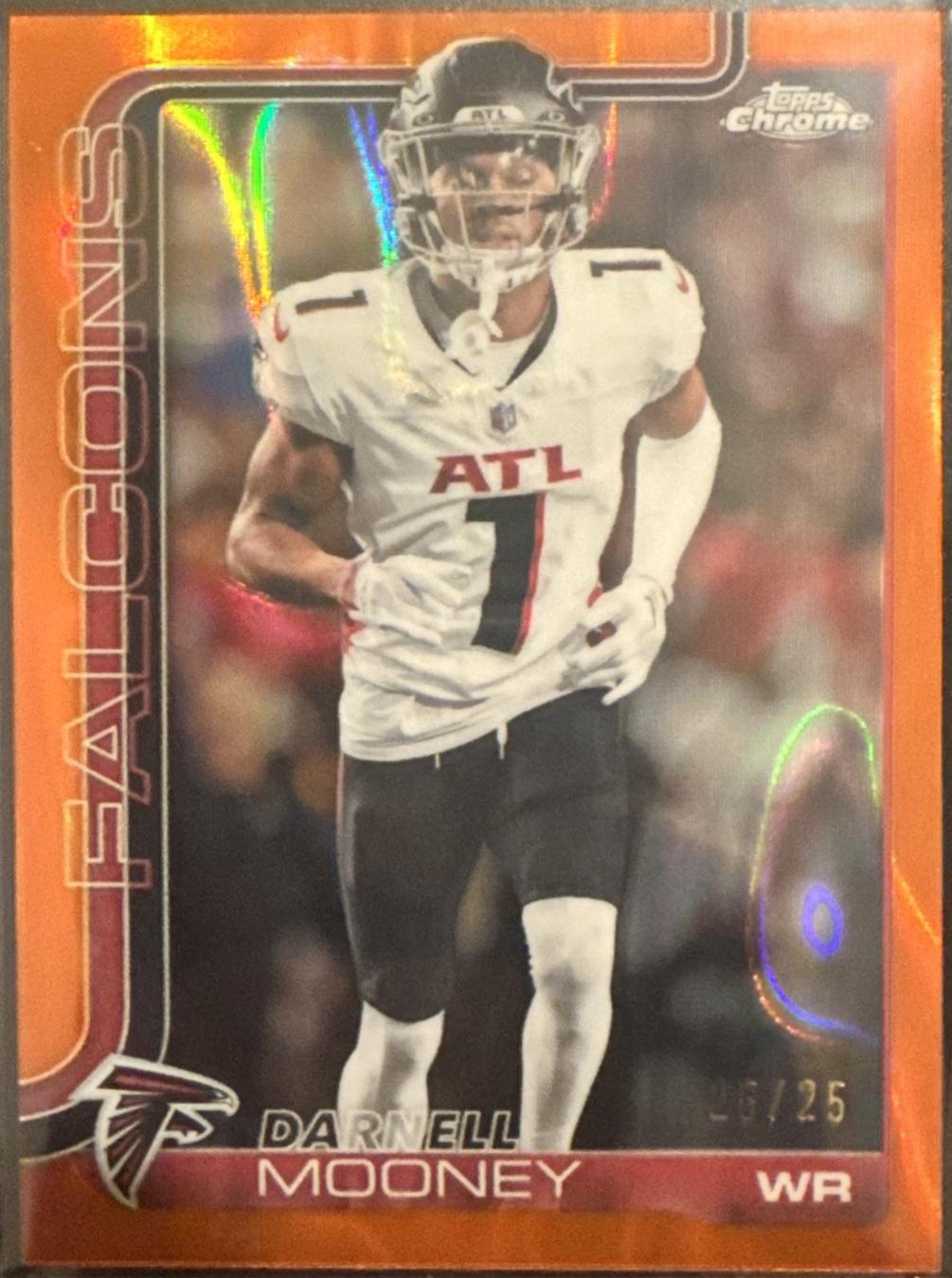 Darnell Mooney [Orange Lava Refractor] #11