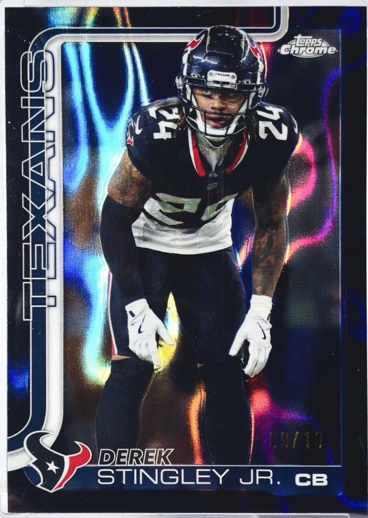 Derek Stingley Jr. [Black Lava Refractor] #116
