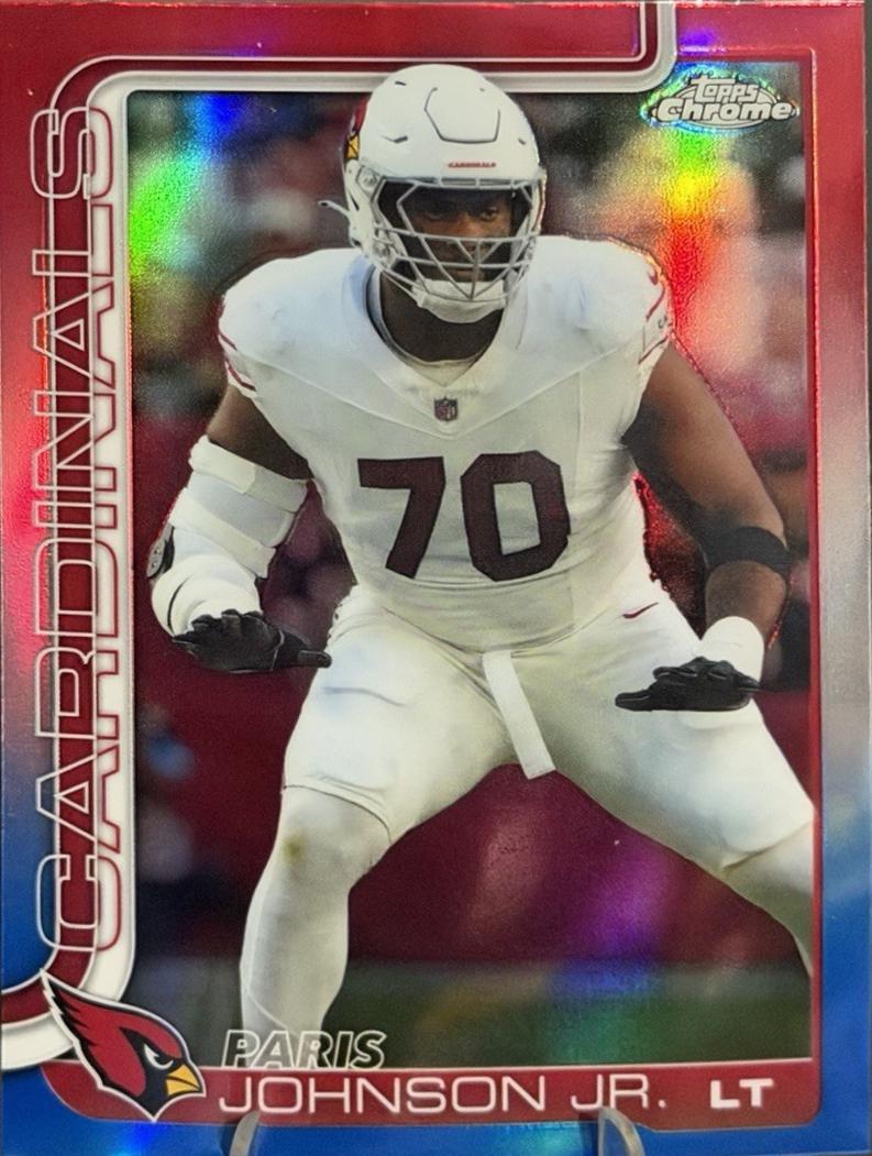 Paris Johnson Jr. [Red White Blue Refractor] #3