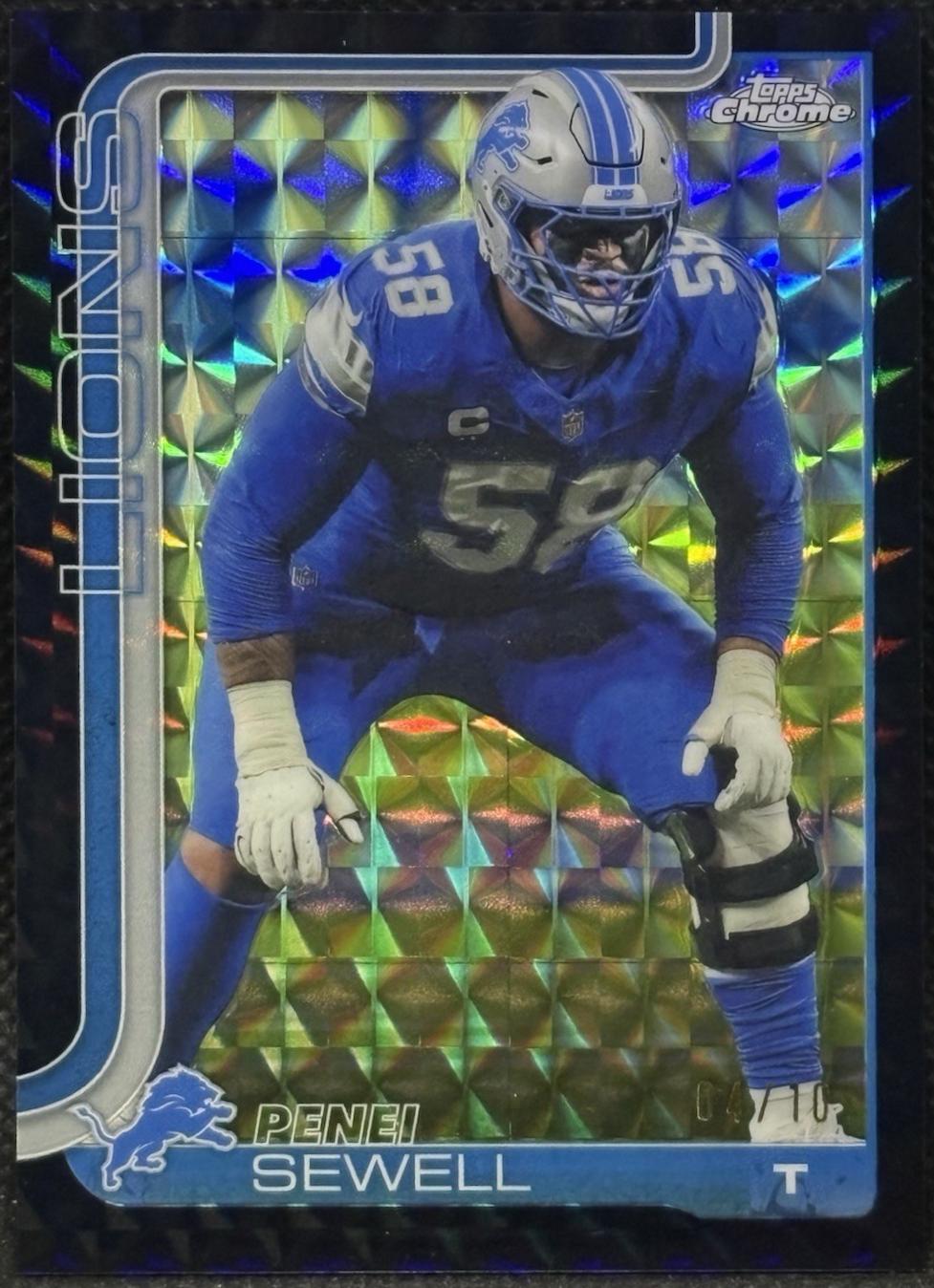 Penei Sewell [Black Geometric Refractor] #99