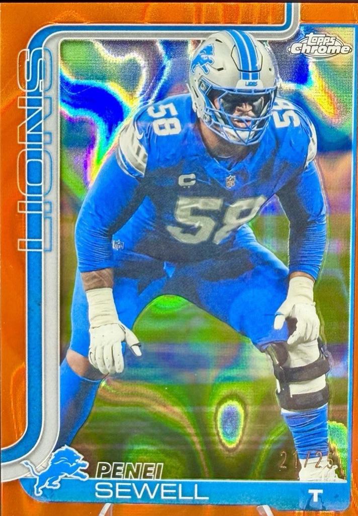 Penei Sewell [Orange Lava Refractor] #99