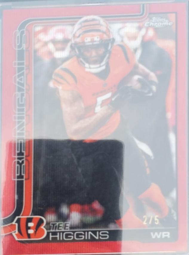 Tee Higgins [Red Wave Refractor] #59