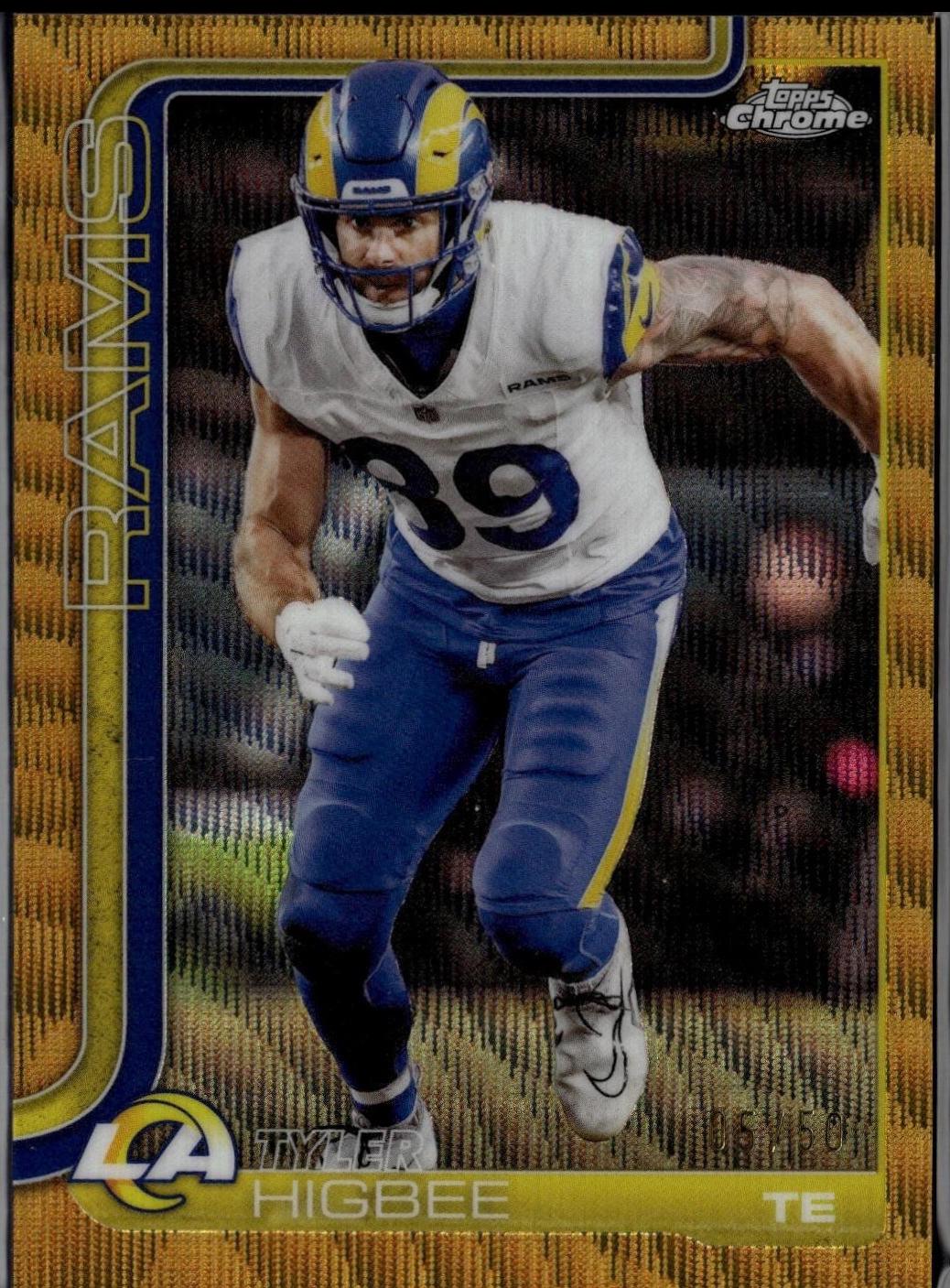 Tyler Higbee [Gold Wave Refractor] #172
