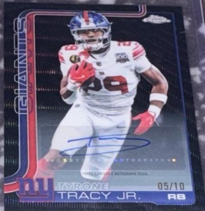 Tyrone Tracy Jr. [Black Lava Refractor] #228