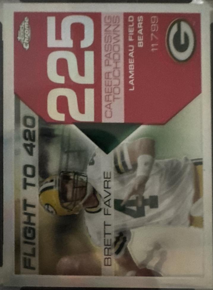 Brett Favre [Refractor] #BFC418