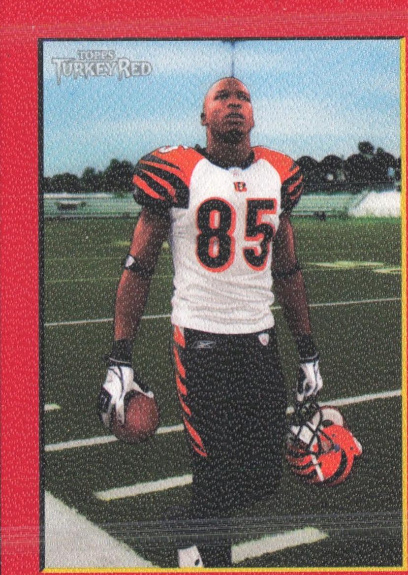 Chad Johnson [No Press Box in Background Red] #111