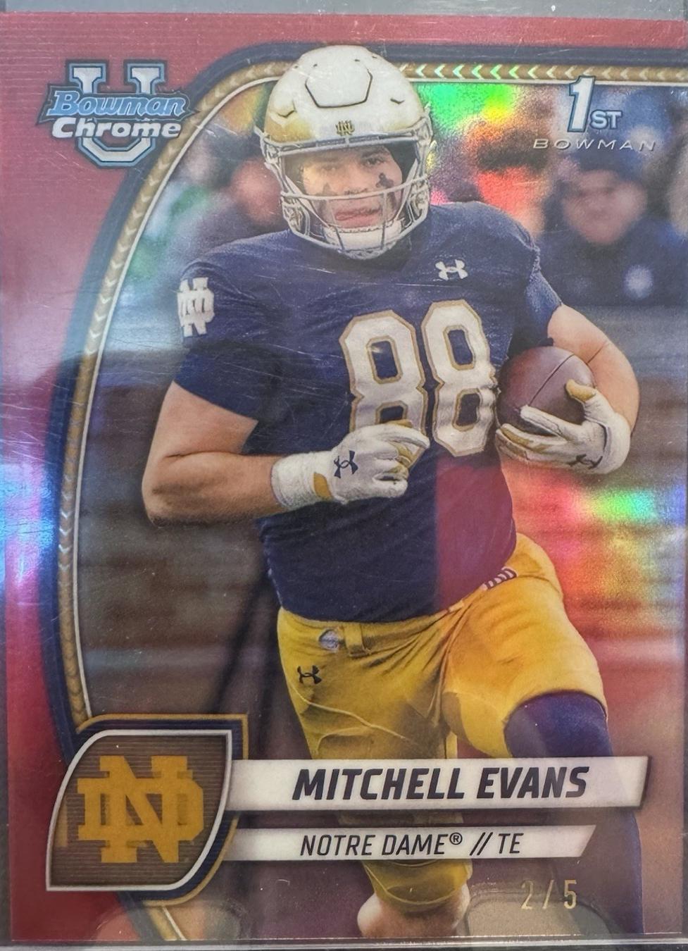 Mitchell Evans [Red Sapphire] #132