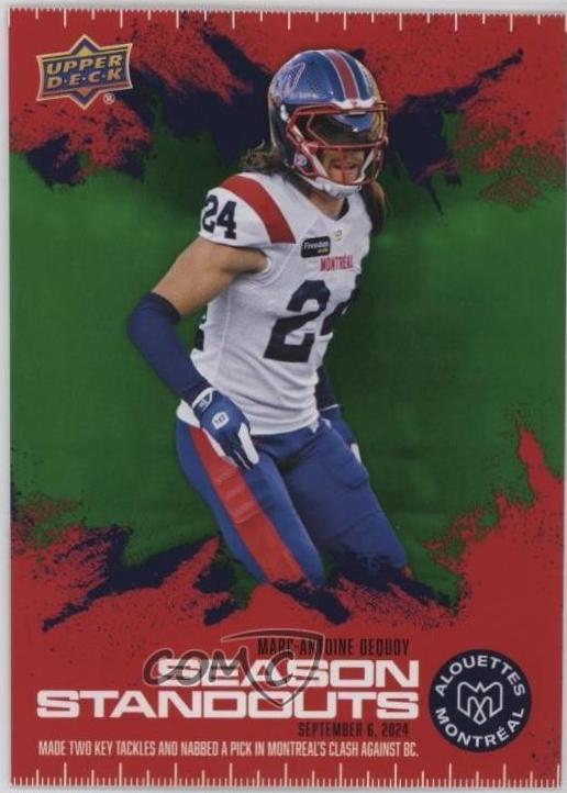 Marc-Antoine Dequoy [Season Standouts Autograph] #91