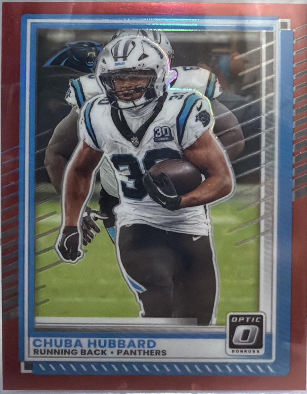 Chuba Hubbard [Red] #62