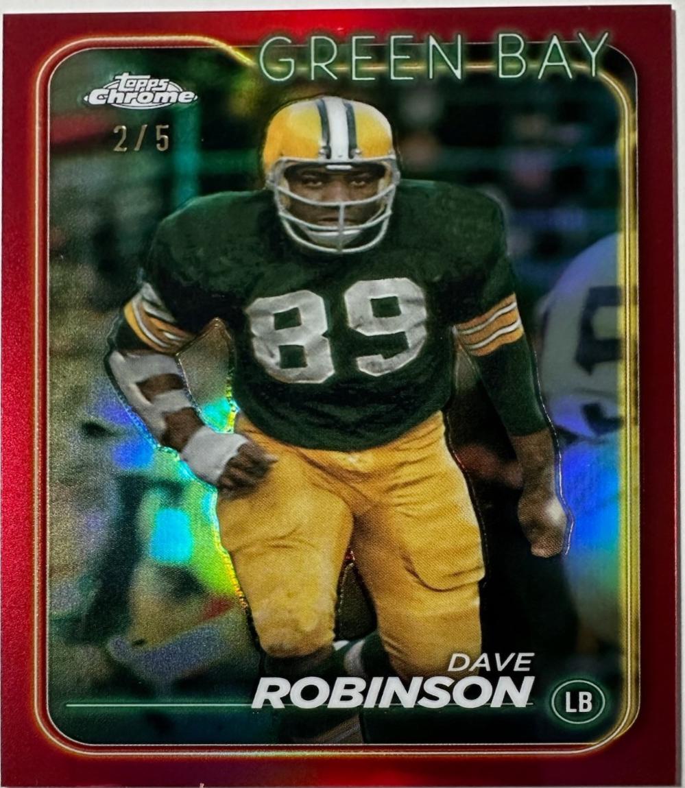 Dave Robinson [Red Refractor] #76