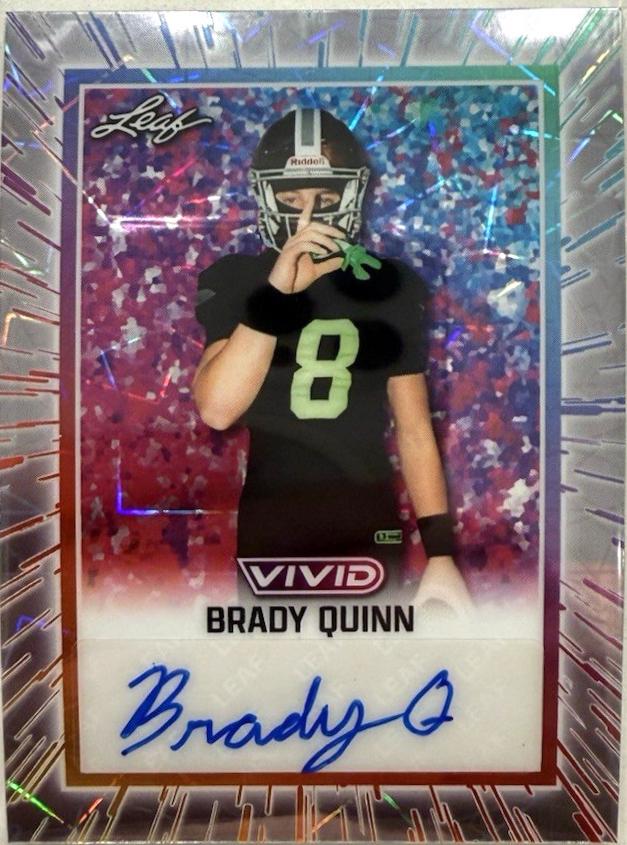 Brady Quinn [Prismatic Cool Gray] #BA-BQ1