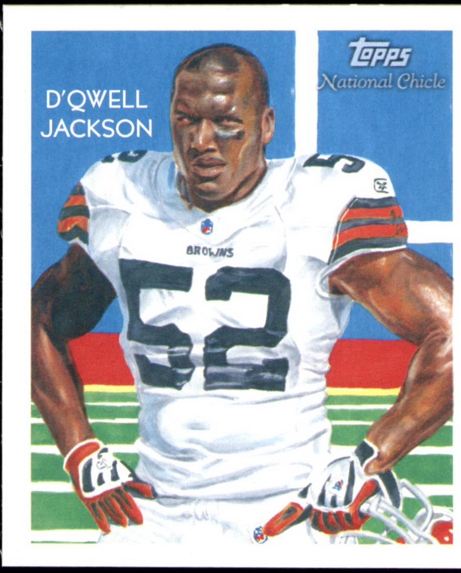 D'Qwell Jackson [Mini Artist Autograph] #C189