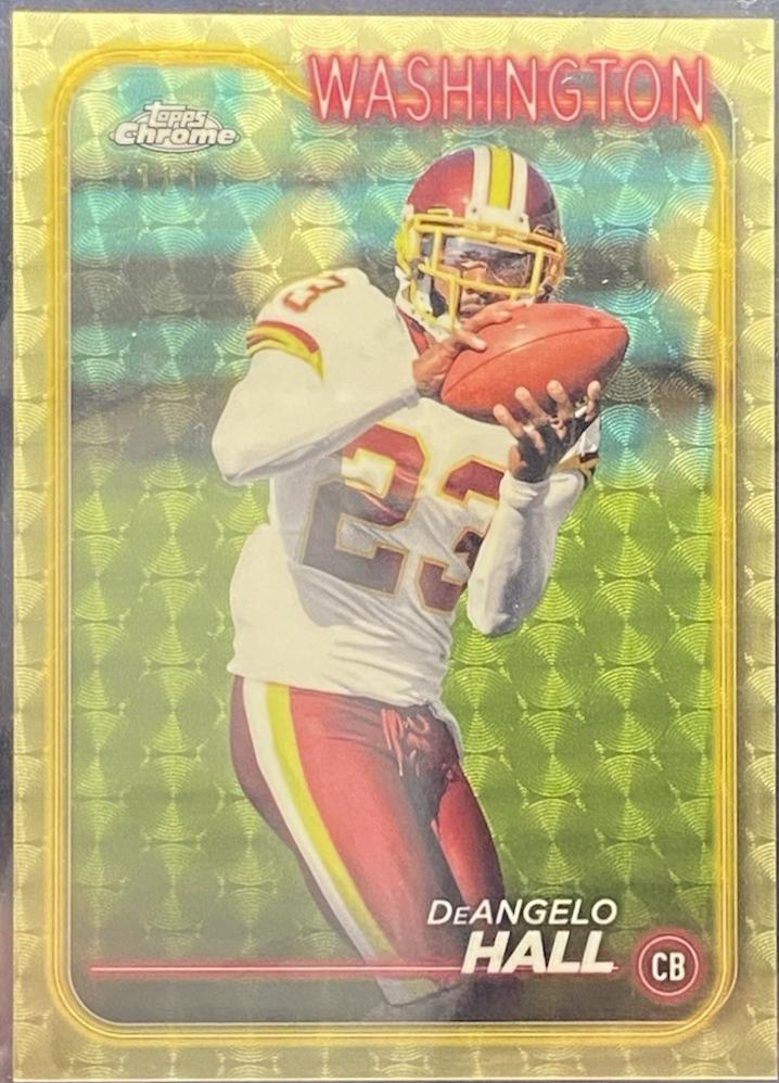 DeAngelo Hall [SuperFractor] #195