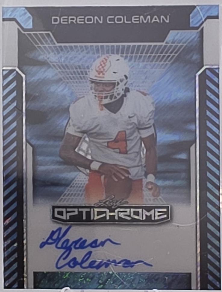 Dereon Coleman [Prismatic] #BA-DC3