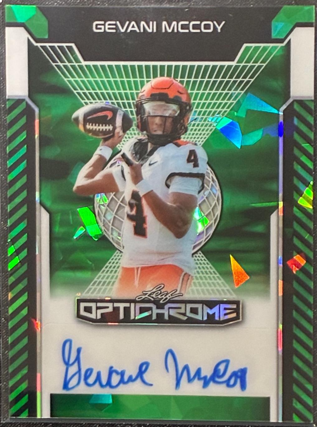 Gevani McCoy [Green Crystal] #BA-GMC