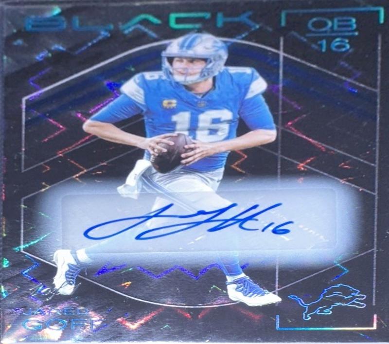 Jared Goff [Platinum Autograph] #58