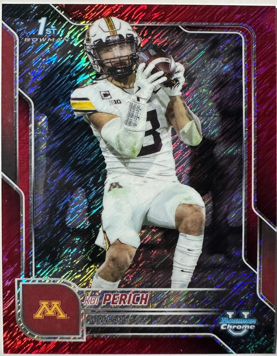 Koi Perich [Red Shimmer Refractor] #116