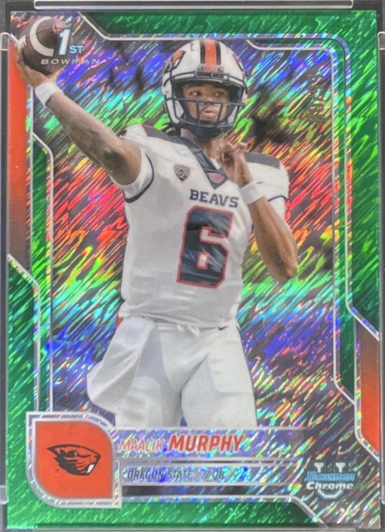 Maalik Murphy [Green Shimmer Refractor] #179