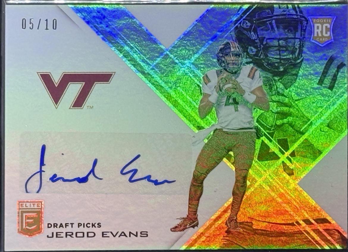 Jerod Evans [Autographs Gold] #144