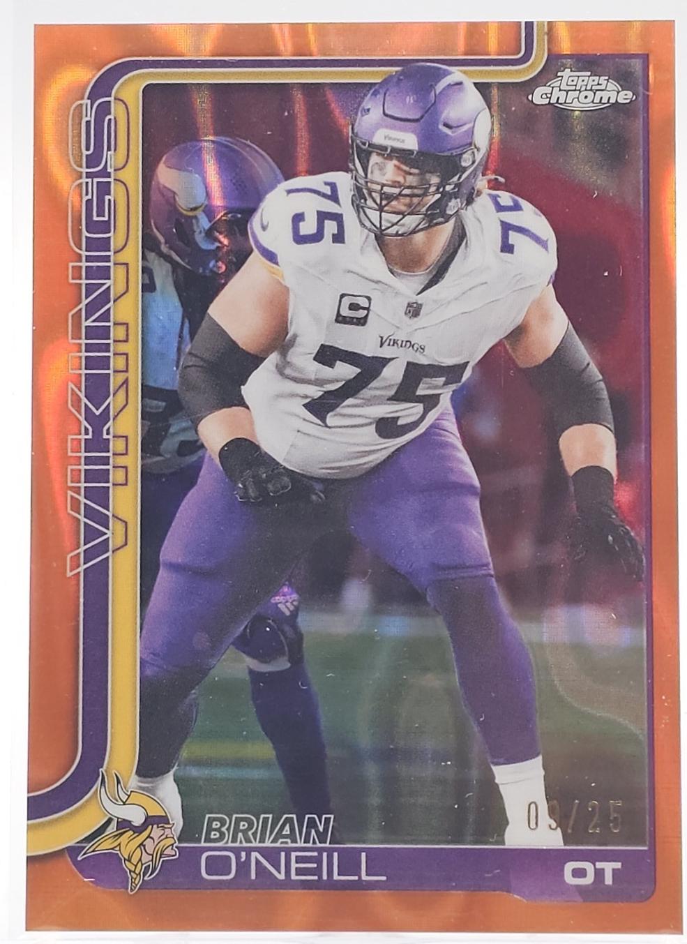 Brian O'Neill [Orange Lava Refractor] #196