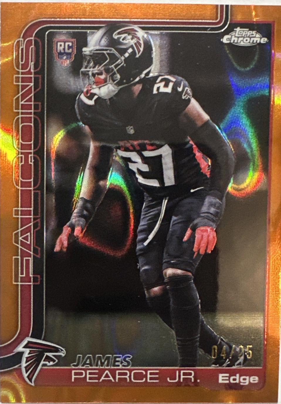 James Pearce Jr. [Orange Lava Refractor] #351