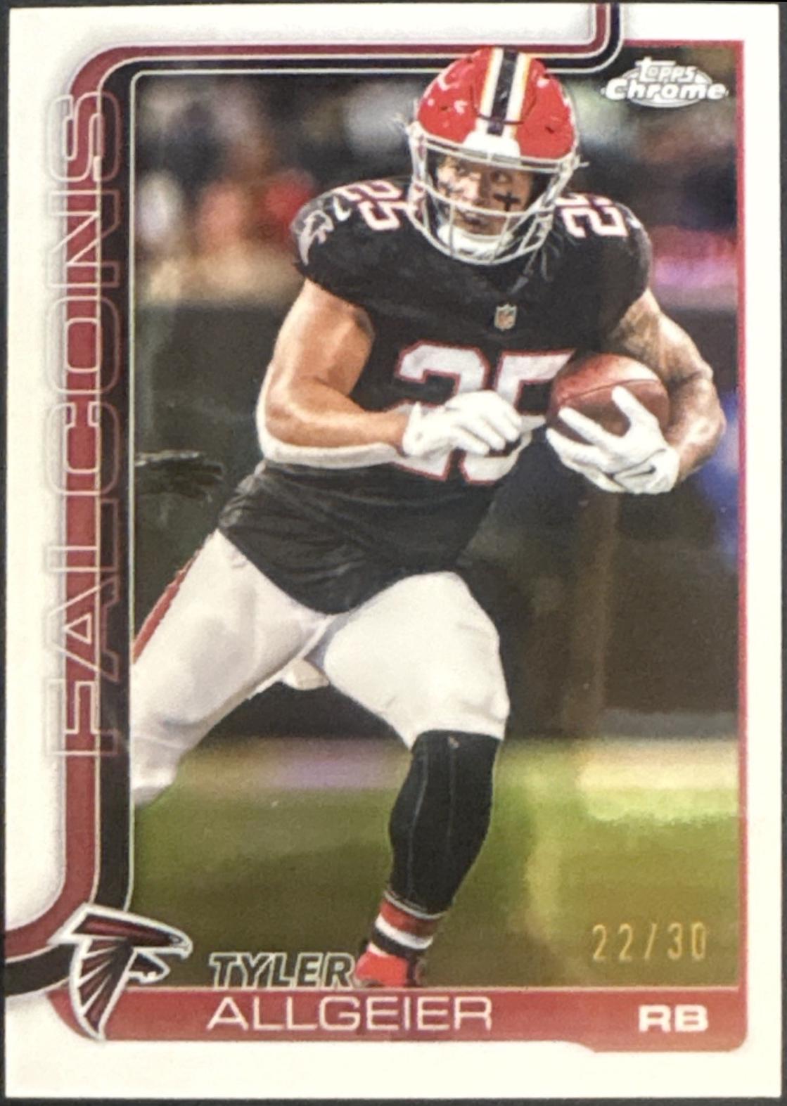 Tyler Allgeier [White Refractor] #17
