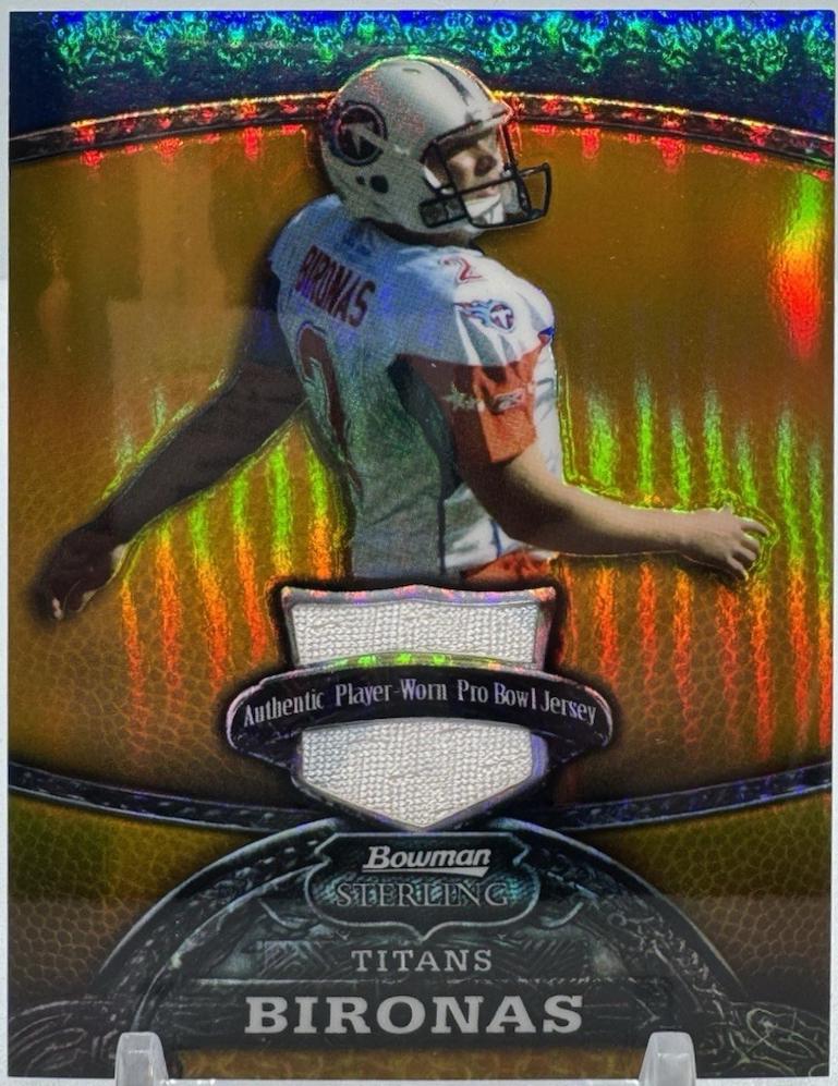 Rob Bironas [Jersey Gold Refractor] #84