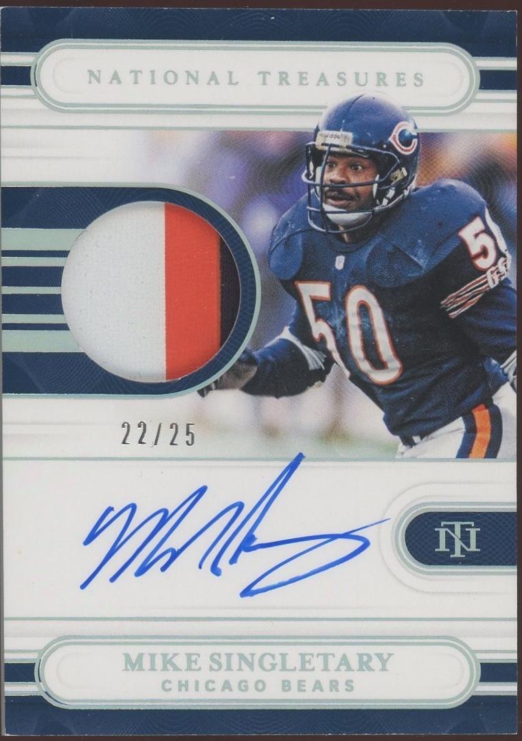 Mike Singletary [Holo Silver] #S-MS