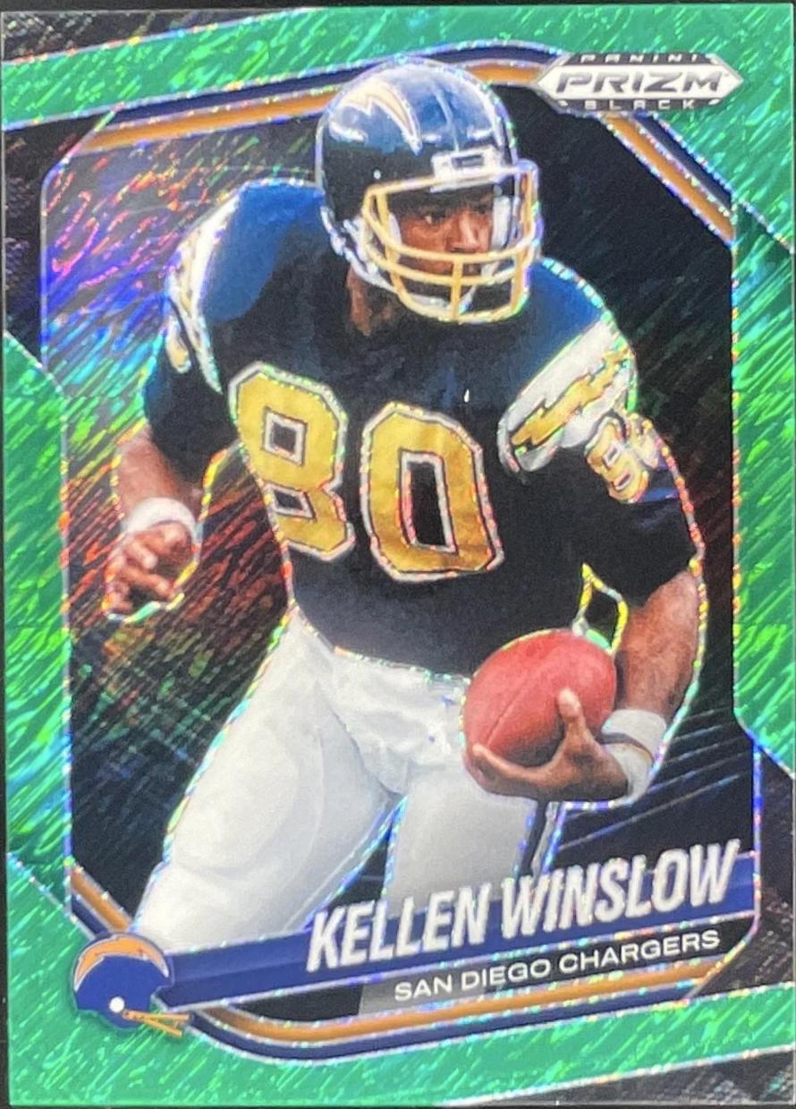 Kellen Winslow [Green Shimmer] #129