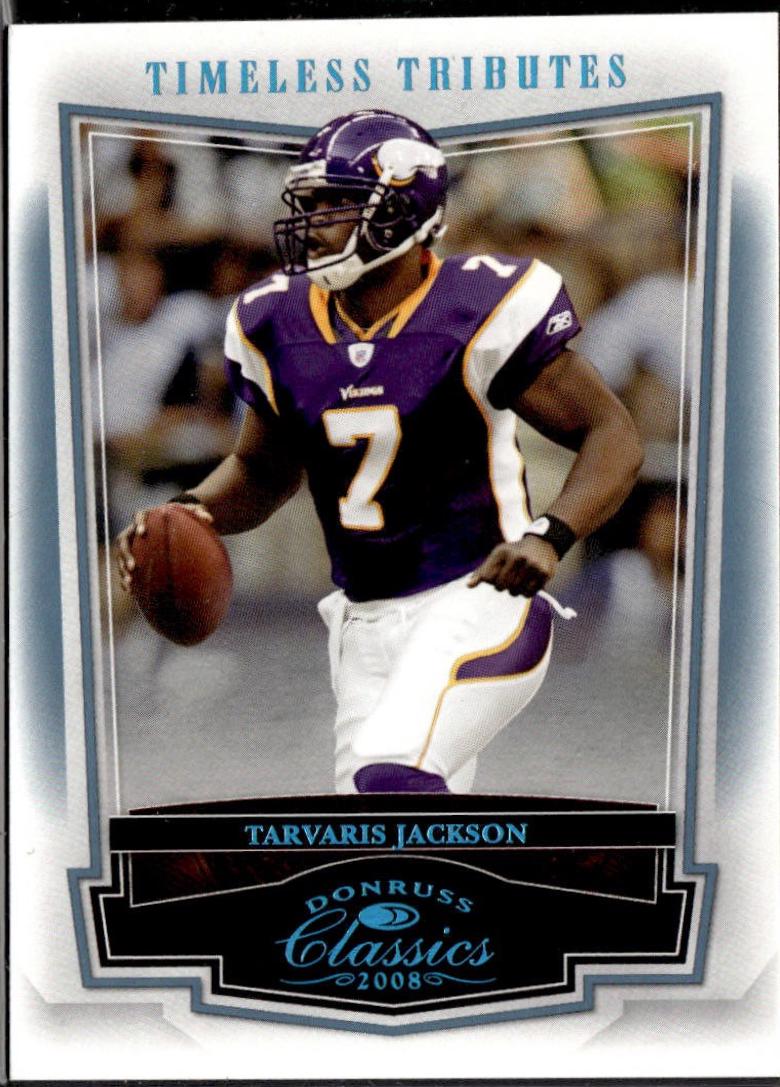 Tarvaris Jackson [Timeless Tributes Platinum] #55