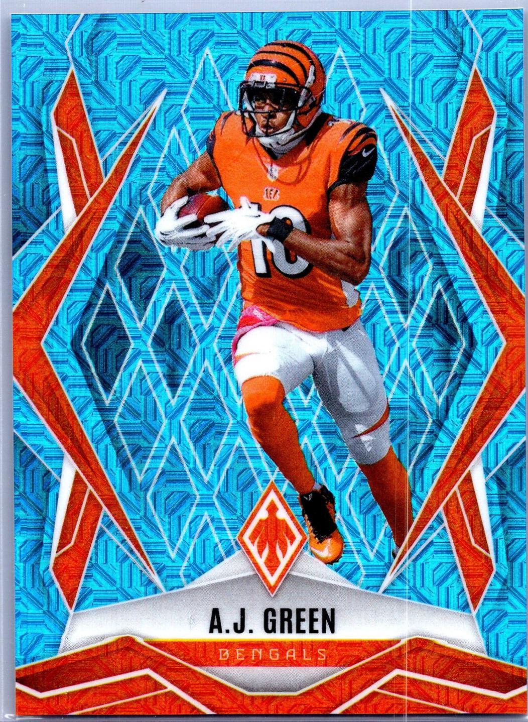A.J. Green [Light Blue Mojo] #100