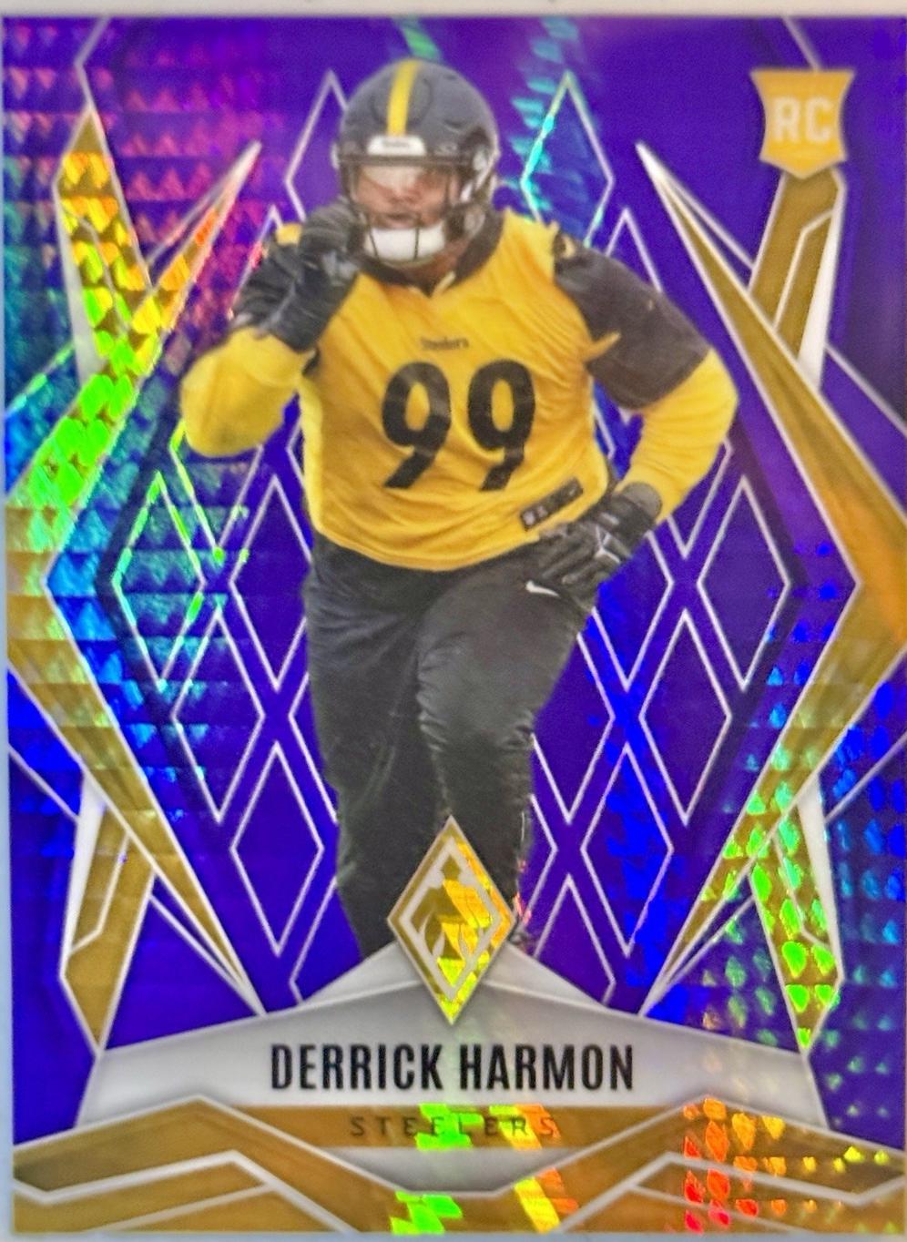 Derrick Harmon [Purple Hyper] #241