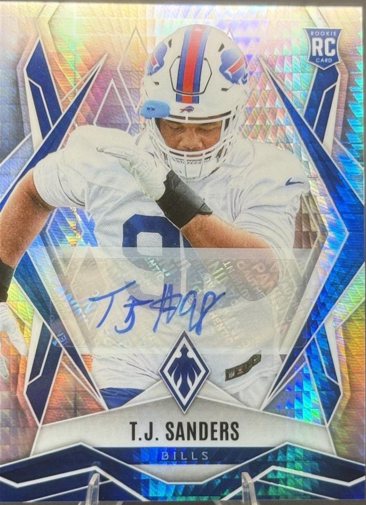 T.J. Sanders [Hyper Autograph] #181