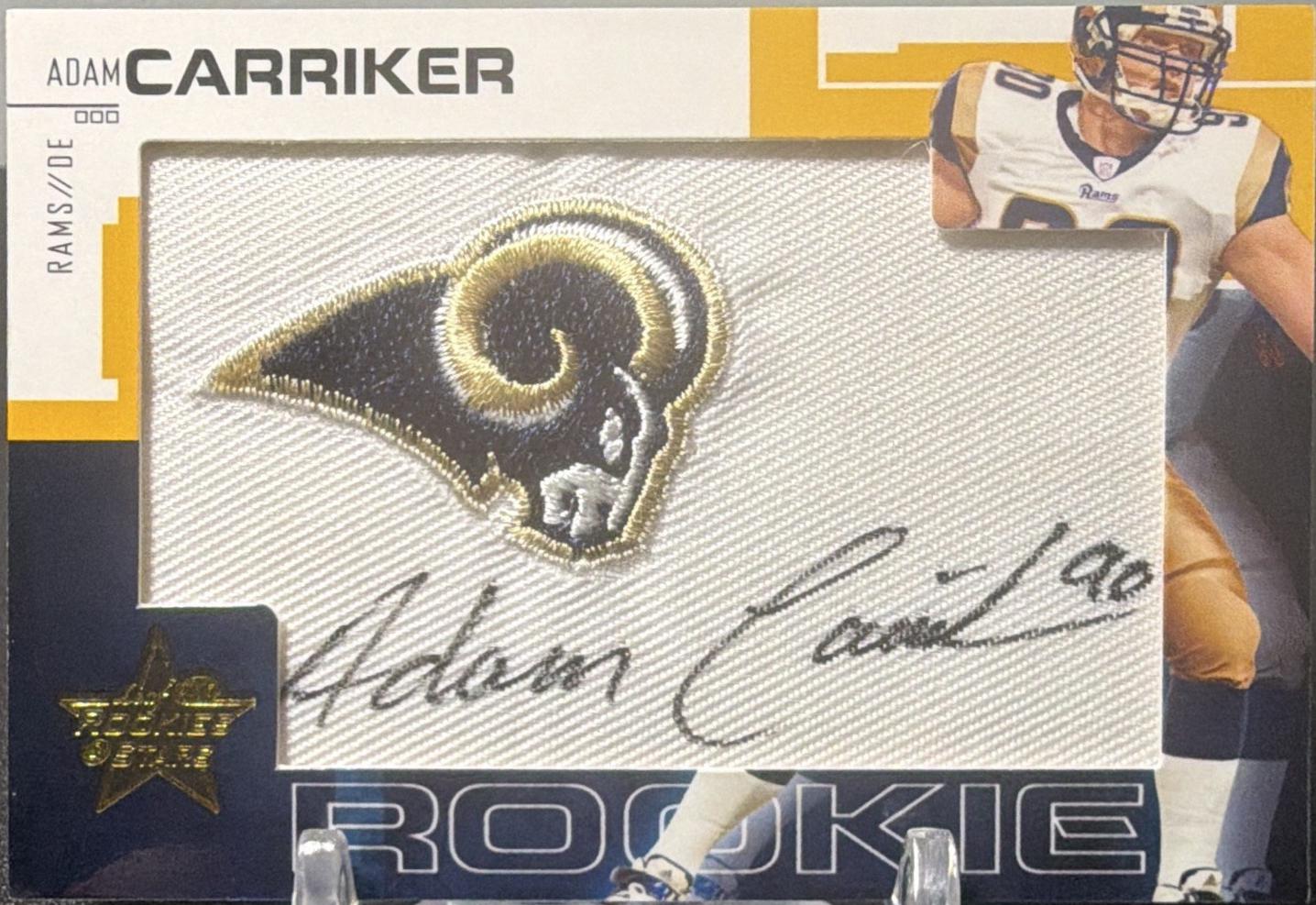 Adam Carriker [Autograph Gold] #245