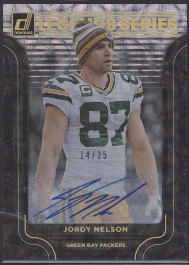 Jordy Nelson [Autograph] #LS-3