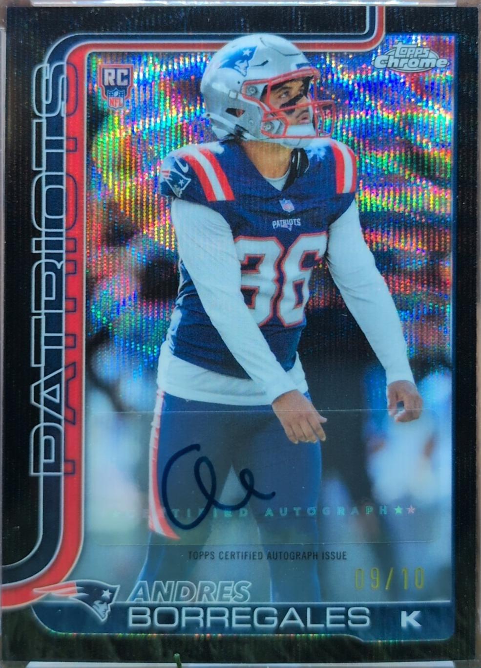 Andres Borregales [Black Wave Refractor] #RRA-ABO