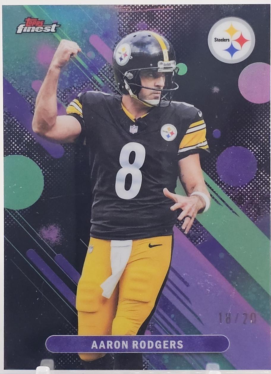 Aaron Rodgers [Black Refractor] #64