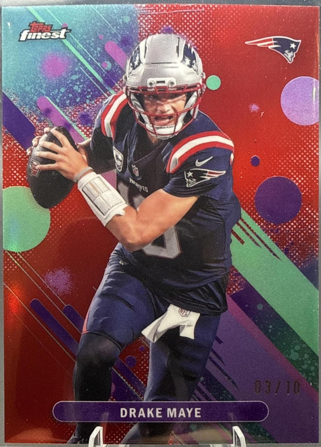 Drake Maye [Red Refractor] #62