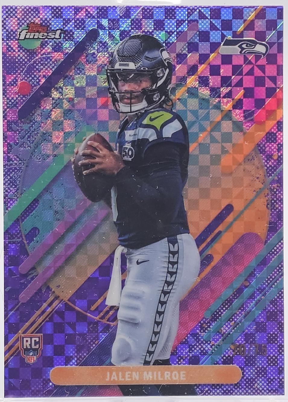 Jalen Milroe [Purple X-Fractor] #204