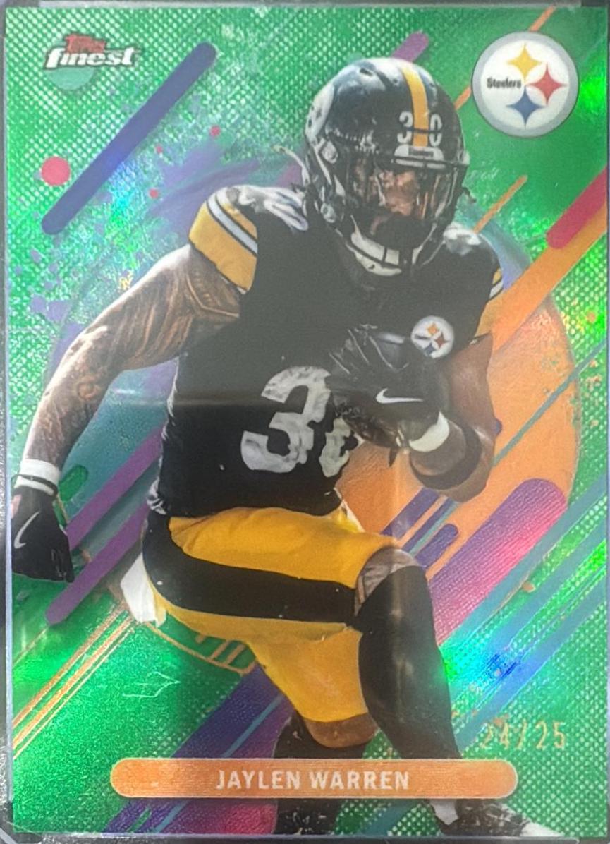 Jaylen Warren [Green Refractor] #256