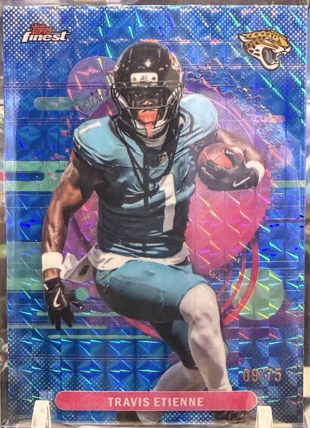 Travis Etienne [Blue Geometric] #155