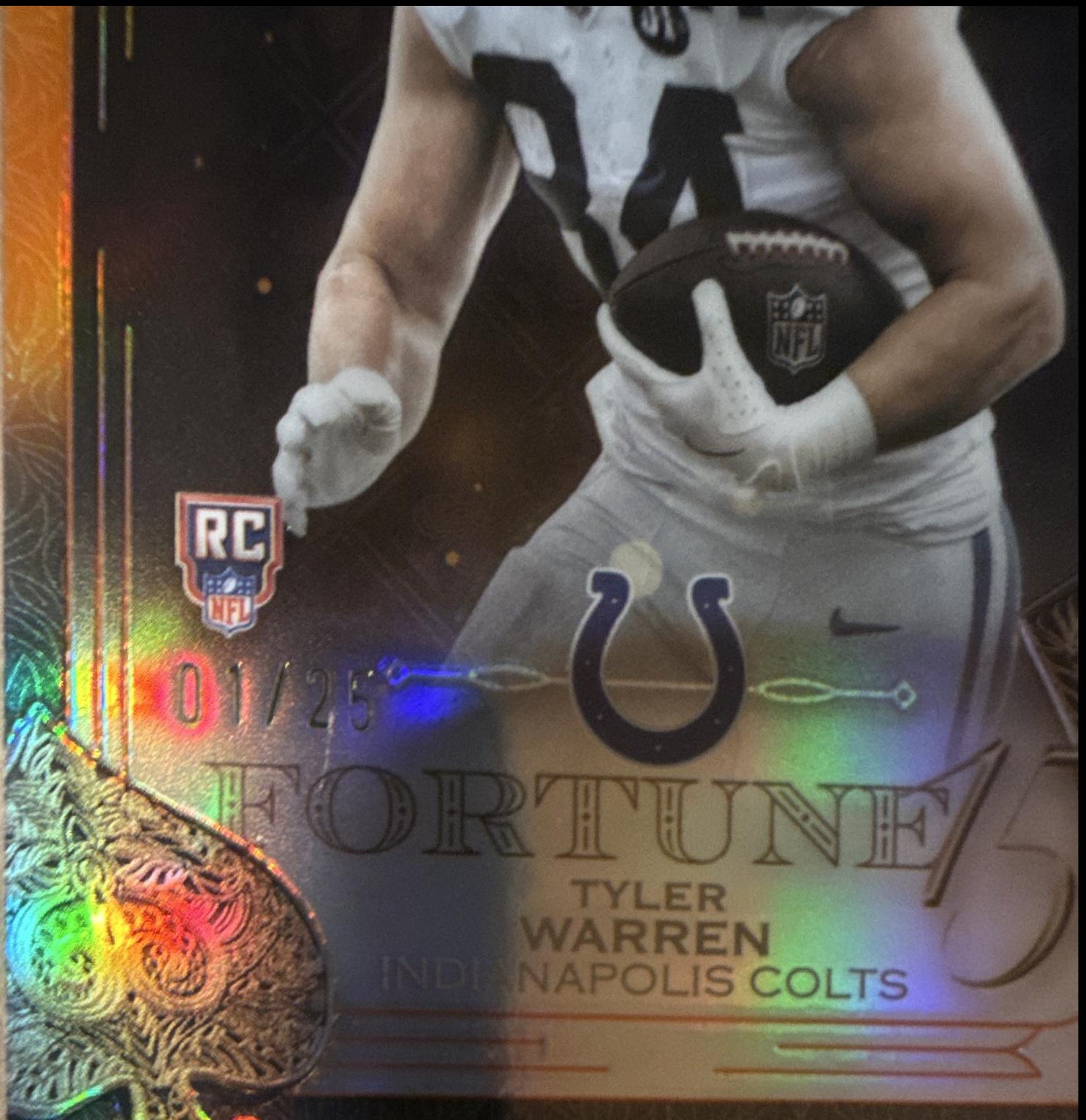Tyler Warren [Orange Refractor] #F15-30