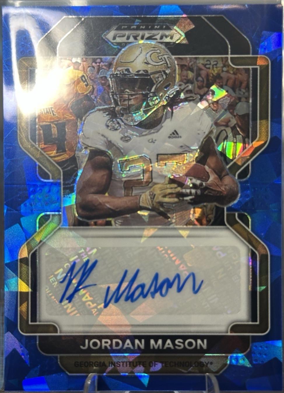 Jordan Mason [Blue Ice] #RA-JMA