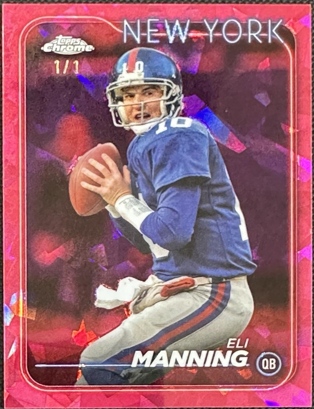 Eli Manning [Padpradascha Sapphire] #138
