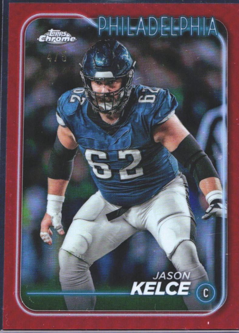 Jason Kelce [Red Sapphire] #160