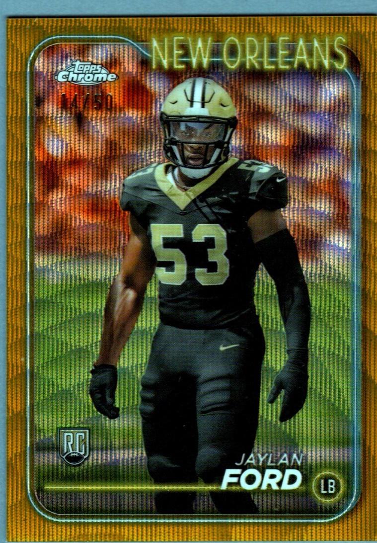 Jaylan Ford [Gold Wave Refractor] #269